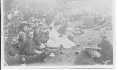 Photograph - Photograph, Sepia, Anne Treverton Goldsmith (nee Lobb), c. 1906