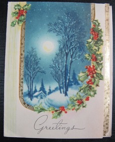 Card - Christmas card, Cryterion Products, 1948