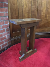 Ceremonial object - Credence, In memory of Alice (Micky) Nicholls, 1975