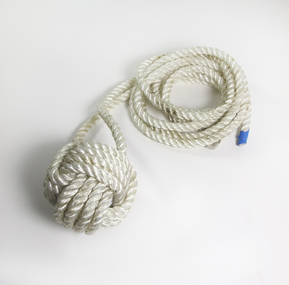 Decorative object - Rope knot, Monkey's Fist, Anonymous donor, 20th C