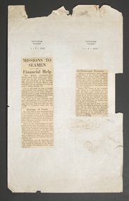 Article - Newspaper clippings, Argus newspaper, 1930s