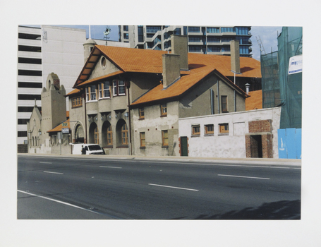 Colour photograph of the Mission to Seafarers, Flinders Street.