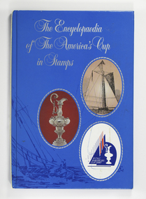 Book, Encyclopaedia Of The America's Cup In Stamps, 1987