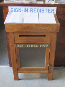 Furniture - Letterbox, Reverend Michael Chin