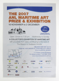 Poster, ANL Art Prize 2007, 2007