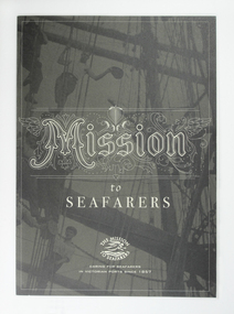 Flyer, Mission to Seafarers Victoria, Mission to Seafarers, c. 2012