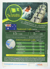 Article - Advertising, GoTalk for Australian Seafarers, c. 2018