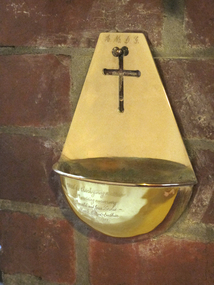 Ceremonial object - Holy Water Font, 1987