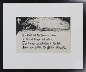 Print, Our God and the Sailor We Adore, Unknown