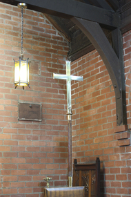 Ceremonial object - Processional cross, In memory of Miss Gertrude Lewers, 1958