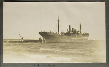 Photograph - Photograph, Sepia, SS Koolonga
