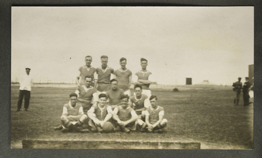 Photograph - Photograph, Sepia, Football team, 1928