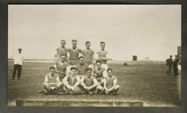 Photograph - Photograph, Sepia, Football team, 1928