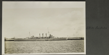 Photograph - Photograph, Sepia, HMAS Australia
