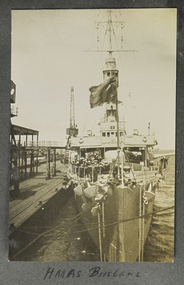 Photograph - Photograph, Sepia, HMAS Brisbane