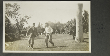 Photograph - Photograph, Sepia, Potato Race Cup Day 1928 (6 Nov. 1928), 6 November 1928