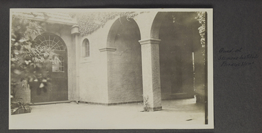 Photograph - Photograph, Sepia, Quad at Seamens Institute Flinders Street