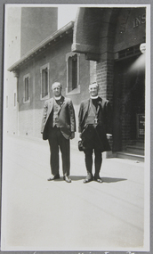 Photograph - Photograph, Black and white, Two chaplains