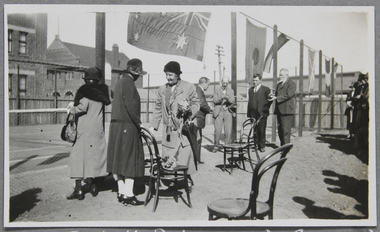 Photograph - Photograph, Black and white, Miss Tracy, Mrs Rigby and Lady Creswell, 18 September 1926