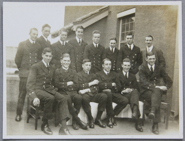 Photograph, Group of young men at the Mission
