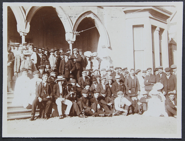 Photograph - Photograph, Sepia, Anne Treverton Goldsmith (nee Lobb), Boxing Day at Findon, Kew 1906, 26 December 1906