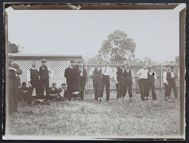 Photograph - Photograph, Sepia, Anne Treverton Goldsmith (nee Lobb), New Year's Day at the Zoo, 1907, 1 January 1907