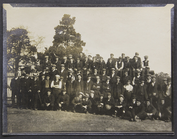 Photograph, Gathering - New Year's Day 1909