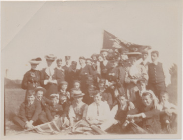 Photograph - Photograph, Sepia, First picnic of the Mission, Graylings, St Kilda, King's Birthday 1905, 13 November 1905