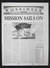 Newspaper - Newsaper, Andrew Baird et al, The Mariner - The Mission Sails On, February 2003