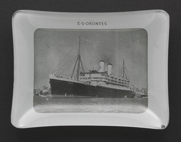 Domestic object - Ashtray, SS Orontes, 1940-1960