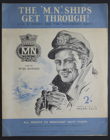 Booklet - Music Score, The 'M.N.' Ships Get Through, 1942