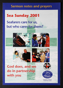 Booklet, Sermon Notes and Prayers - Sea Sunday 2001