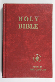 Book - Bible, Holy Bible - Placed by the Gideons