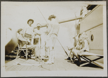 Photograph, Crossing the Line ceremony, 7 June 1927