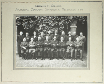 Photograph - Photograph, Black and white, Australian Chaplains' Conference, Melbourne, 1952