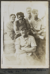 Photograph, Crew on SS Verbania