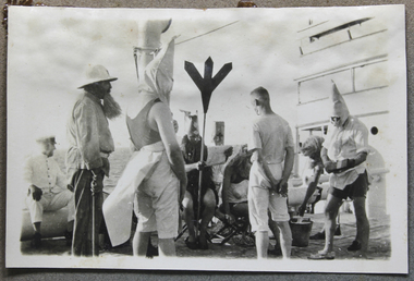 Photograph, Crossing the Line ceremony