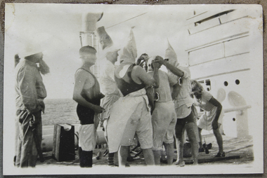 Photograph, Crossing the Line ceremony