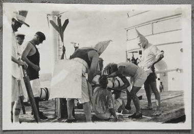 Photograph, Crossing the Line ceremony