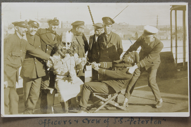 Photograph, Officers and Crew of SS Peterton, Early 20th Century