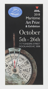 Flyer - Invitation, ANL Art Prize 2018
