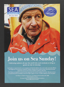 Poster and Letter, Sea Sunday 2018