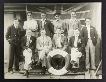 Photograph - Photograph, Black and white, Coronation Day May 12 1937, Melbourne, Australia