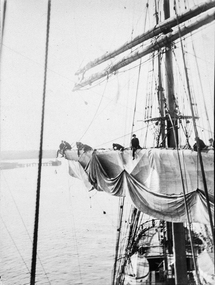 Photograph, Seamen on a mast