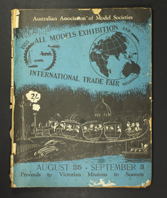 magazine, Australian Association of Model Societies, All Models Exhibition - International Trade Fair, 1955