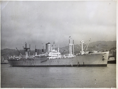 photograph - Photograph, Black and white, S.S. Groote Beer