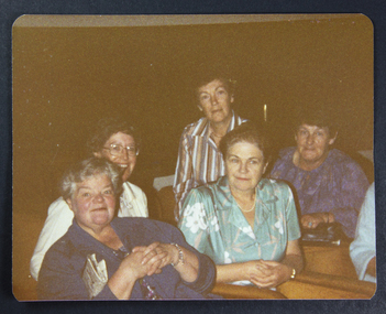 photograph - Photograph, Colour, Former ladies for the Ladies Harbour Light Guild in the late 70s