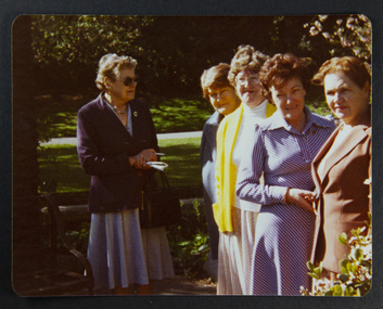 Photograph - Photograph, Colour, Former ladies of the Ladies Harbour Lights Guild, 1981or 1991