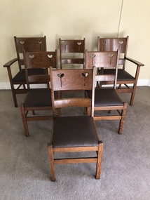 Furniture - Dining Chairs, 6, 1920-1930