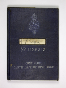 Certificate, Certificate of Discharge